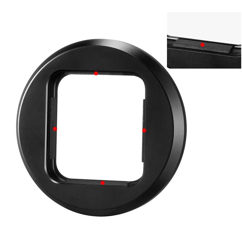 Anillo adaptador de filtro para lente anamórfica Ulanzi 52MM para teléfono móvil 1.3x Wide Sn película lente Videomaker