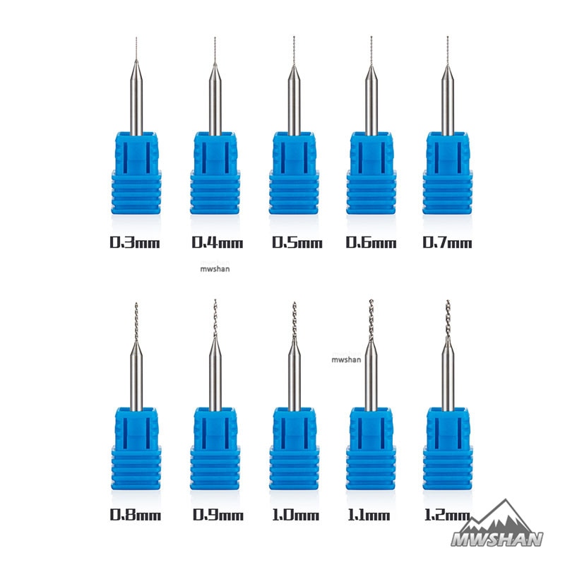 DSPIAE DB-01 Modello In Acciaio Al Tungsteno Drill Bit 0.3-1.2 MM Strumenti del Mestiere fine Accessorio