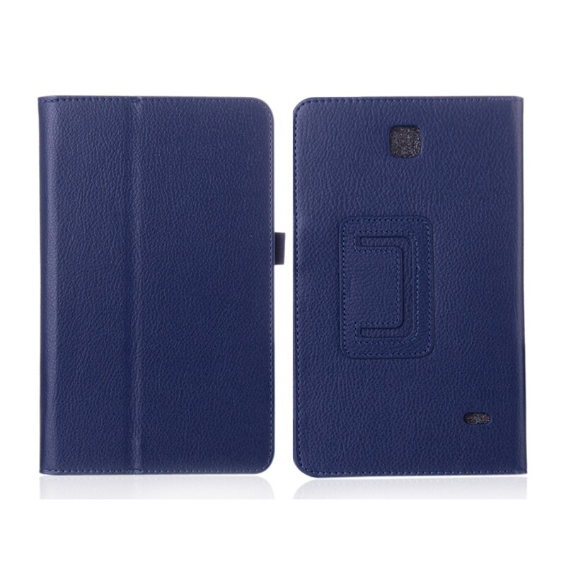 Funda de piel sintética para tableta samsung galaxy tab 4 8,0 SM-t331, accesorios para tablet, 8,0 pulgadas, T330, T331, T335: deep blue