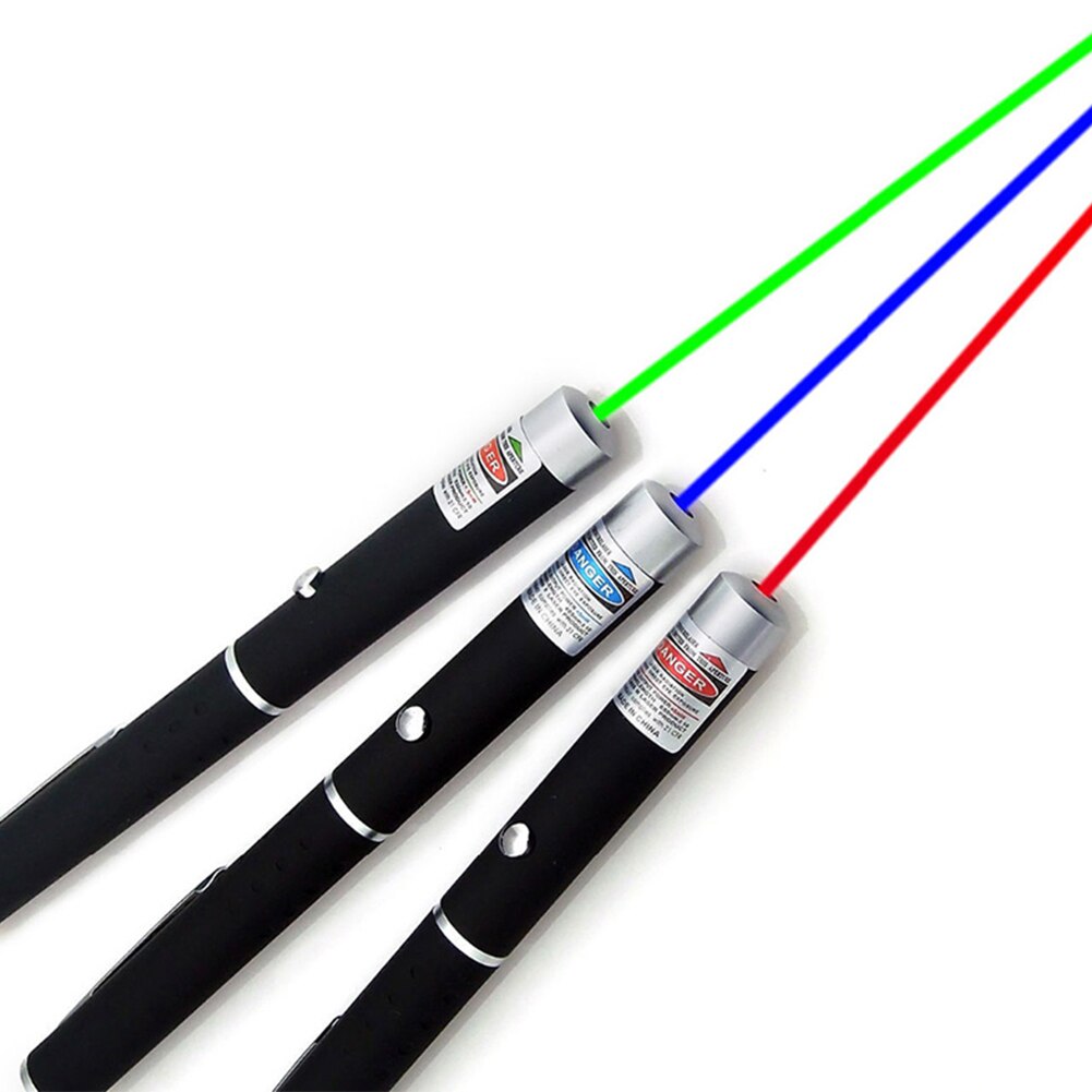 5MW High Power Green Blue Red Dot Teaching pen Powerful Guide pen 405Nm 530Nm 650Nm Green PPT presentation pen