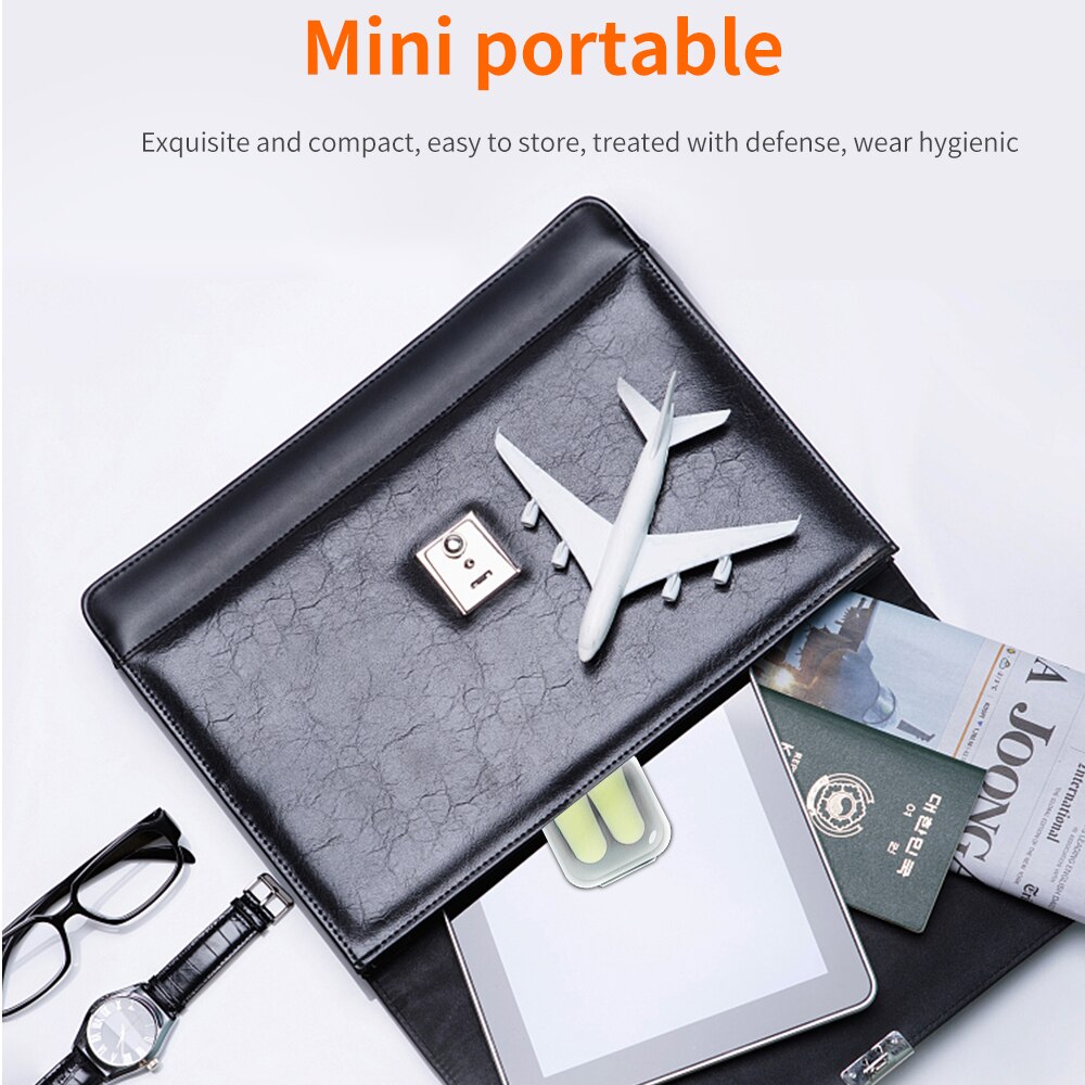 TISHRIC 100 Pairs Earplugs Sleep Noice Reduction Noise Cancelling 25dB Anti-noise Box For Travel/Sleep/Reading Ear Plugs