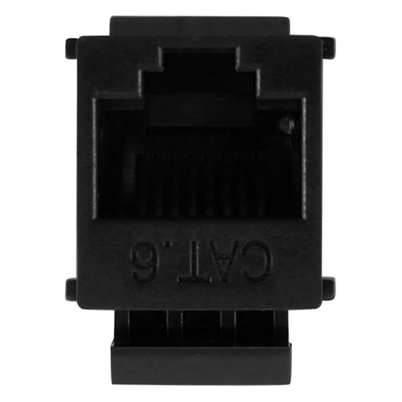 RJ45 Connector Keystone Jack Cat6 RJ45 Extension Coupler Ethernet Network LAN Cat 6 Coupler Jacks Extend Adapter