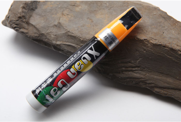 12ml Waterproof Repair It Clear Car Scratch Repair Pen Car Paint Marker Repair Pen Metal Marker: black