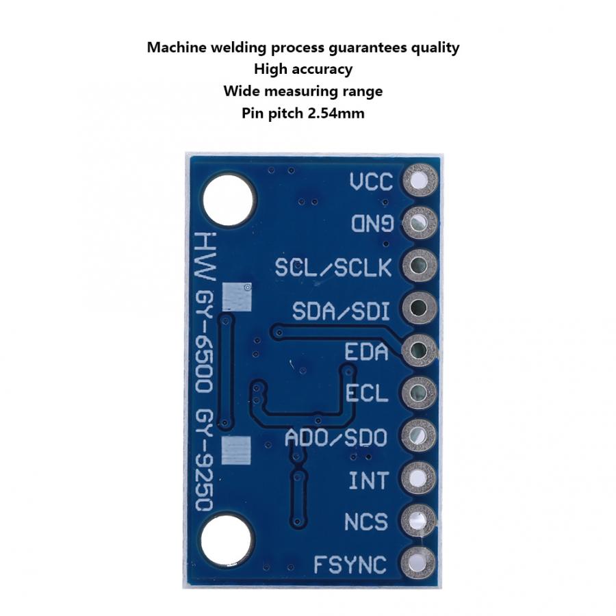 Mpu -9255 gy-9255 9- aksel 16 bit gyroskop acceleration magnetisk sensor 3 ~ 5v