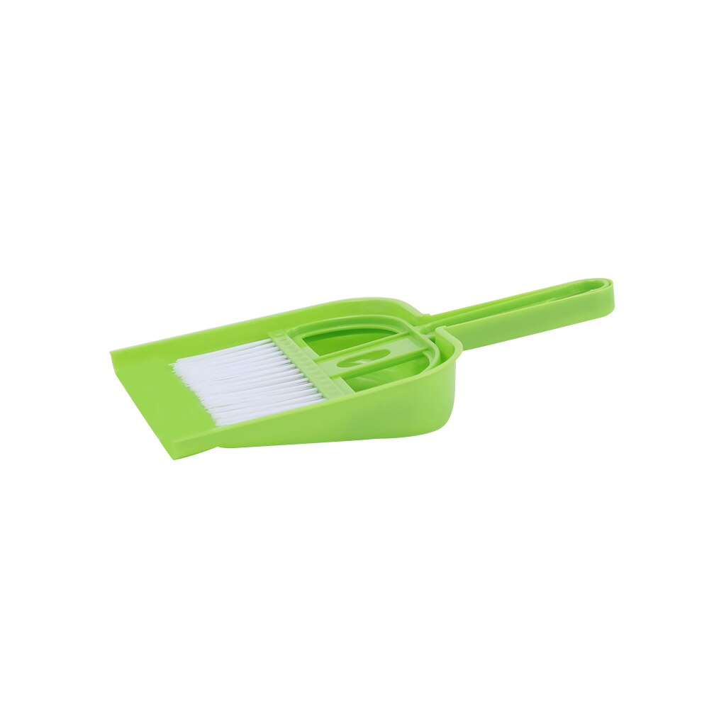 Mini Desk Broom Set Cleaning Brush Small Broom Dustpans Set Desktop Keyboard Sweeper Garbage Cleaning Shovel Home Cleaning Tools: Candy Green