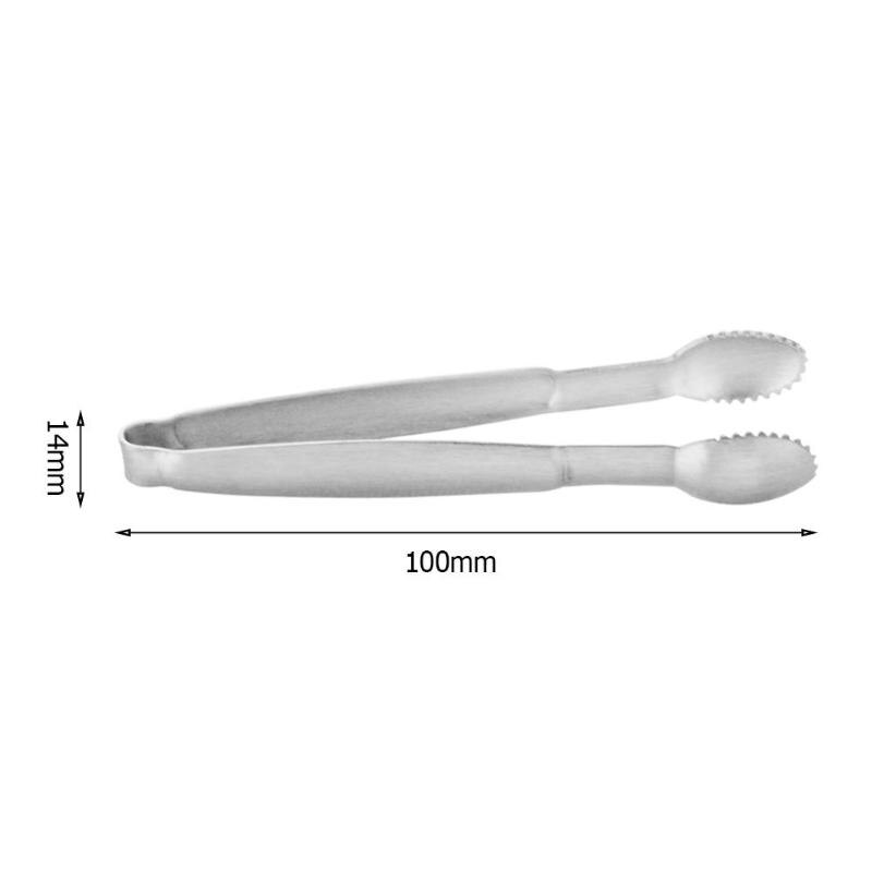 Pinza para té café azúcar Clip Acero inoxidable pinzas Mini pinza café pequeña pinza para té s herramienta hogar cocina Bar 1 ud.