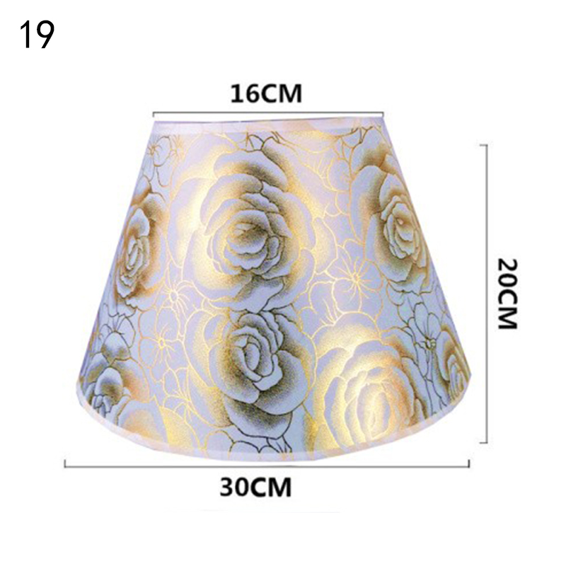 Europese Retro Stijl Tafellampenkappen PVC Schapenvacht Stof Vloerlamp Schaduw Slaapkamer Nachtkastje Home Decor Wandlamp Shell Cover: Donker Kaki