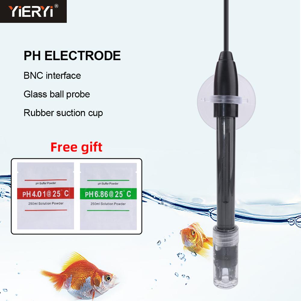 Yieryi-capteur d'électrode de PH, connecteur BNC, sonde, piscine, usine, expérience, laboratoire, électrode Composite PH, Type stylo