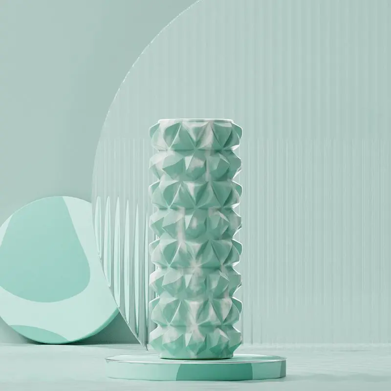 Eva 30cm 45cm skumrulle muskelmassage gym yoga myofascial release roll søjle til sport skaft fitness lændehvirvel ryg: Grå