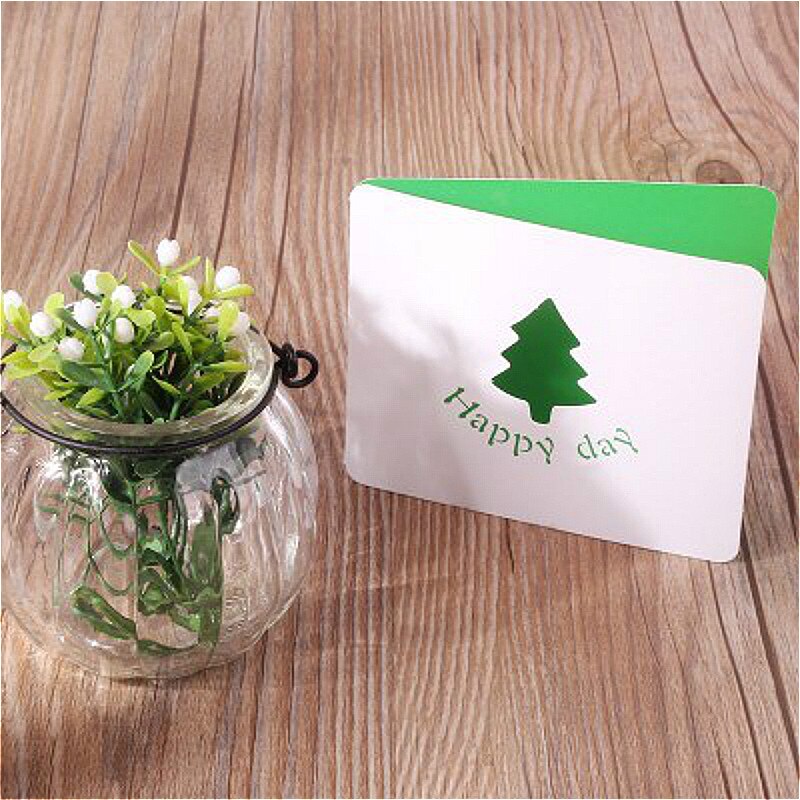 Hollow out Greeting card Wedding invitations Cute Postcard Christmas Birthday Party Invite Cards Table Decoration