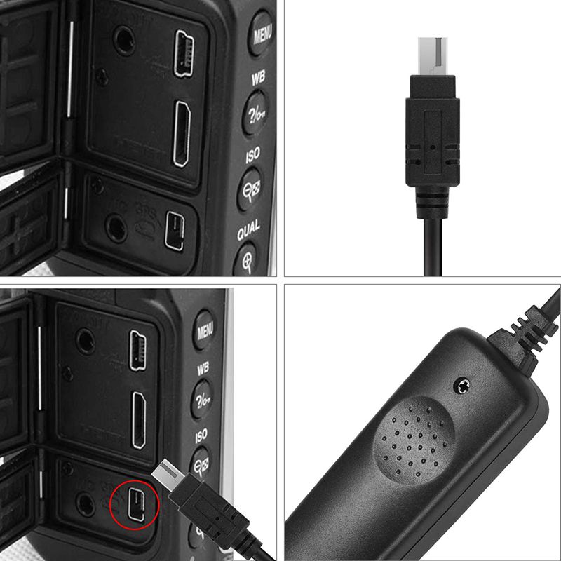 SHOOT MC-DC2 Remote Release for Nikon Cord Shutter Trigger for Nikon D90 D600 D3200 D3300 D5000 D5100 D5200 D5300 D7000 Digita