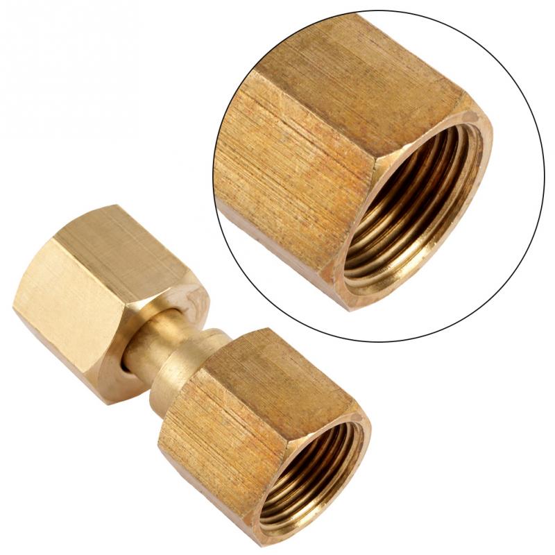 1 Pcs CGA-320 to CGA-580 Cylinder Adapter Carbon Dioxide tank to Argon Regulator