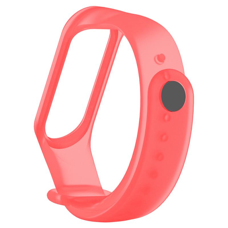 Transparent Wristband For Xiaomi Mi Band 5/6 Strap Silicone Wristband Bracelet Replacement For Xiaomi Band 6/5 NFC MiBand Strap