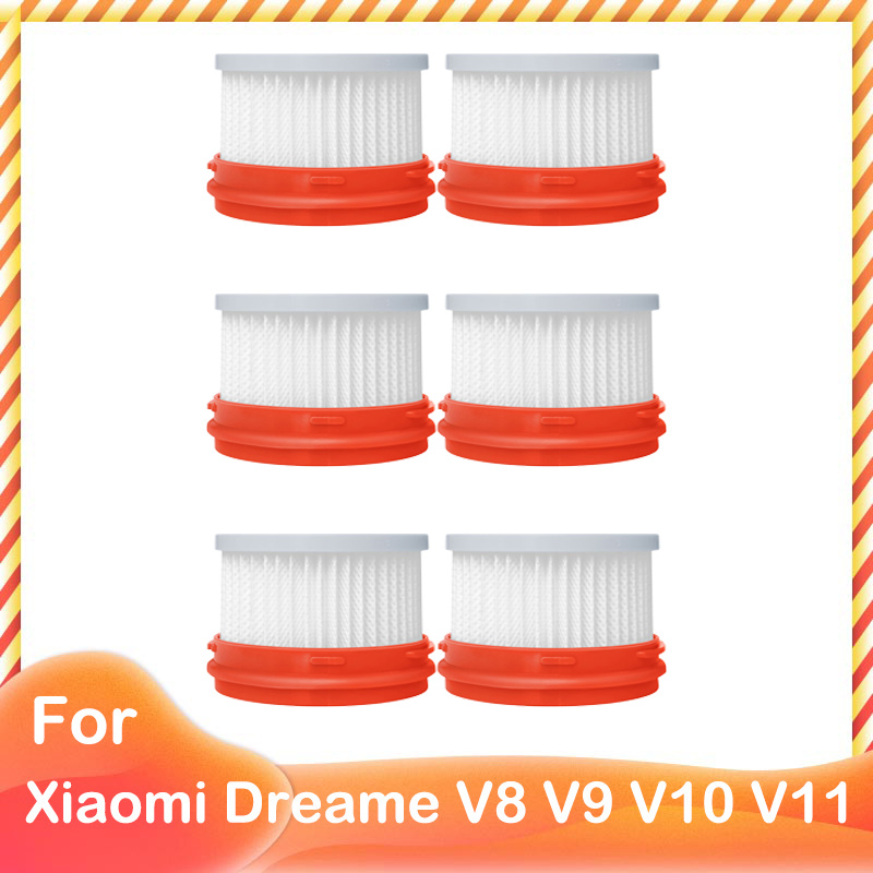 Compatible for Xiaomi Dreame V9 V10 V11 V8 V9B V9P XR Accessories Main Brush HEPA Filter Wireless Handheld Parts: Gold