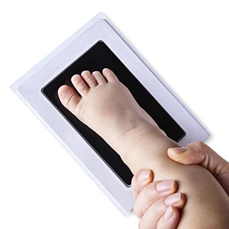 Komen Baby Niet Giftig Handafdruk Footprint Opdruk Kit Baby Klei Speelgoed Baby Souvenirs Casting Pasgeboren Voetafdruk Ink pad