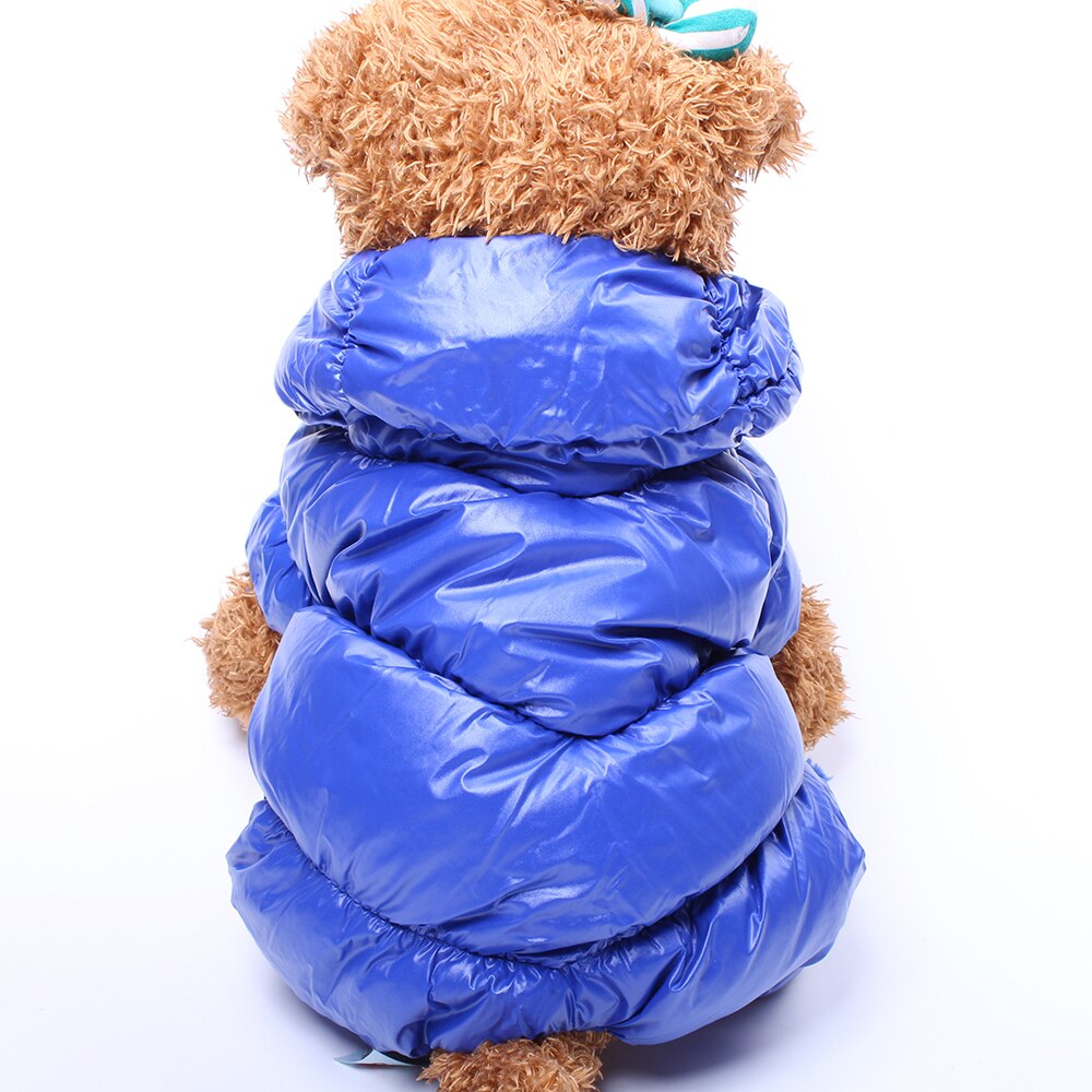 Honden huisdier winter warme jumpsuit broek waterdicht kat puppy jas huisdier puppy kleding