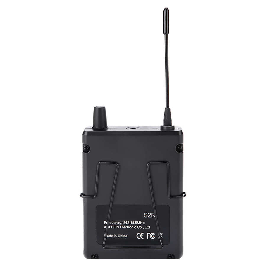 Original For ANLEON S2-R Receiver 863-865MHz Stage Monitor Receiver 1/4 Wavelength Clear Sound Wireless Monitor with Earphones