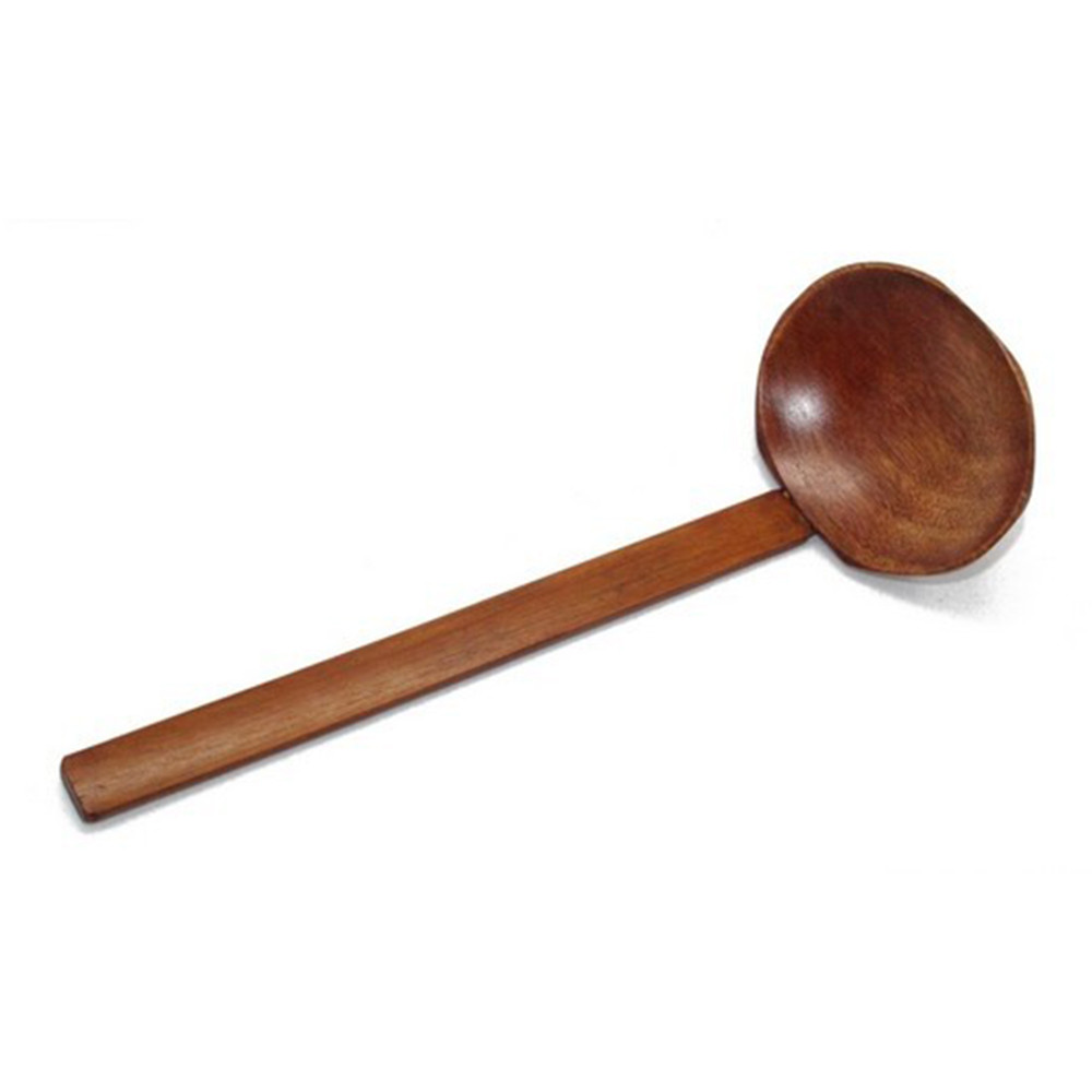 Mestolo di legno Servire Trafitto Da Tavolo Piatto Caldo Cucchiaio Ramen Zuppa Cucchiaio Scanalato notizia in anticipo H5