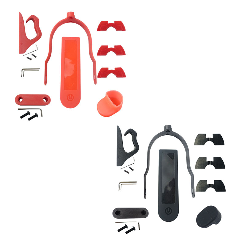 per Xiaomi M365 pro impostato di Accessori 6 Pz/impostato per scooter Elettrico Parafango Posteriore ala Parafango Assorbimento Degli Urti Accessori