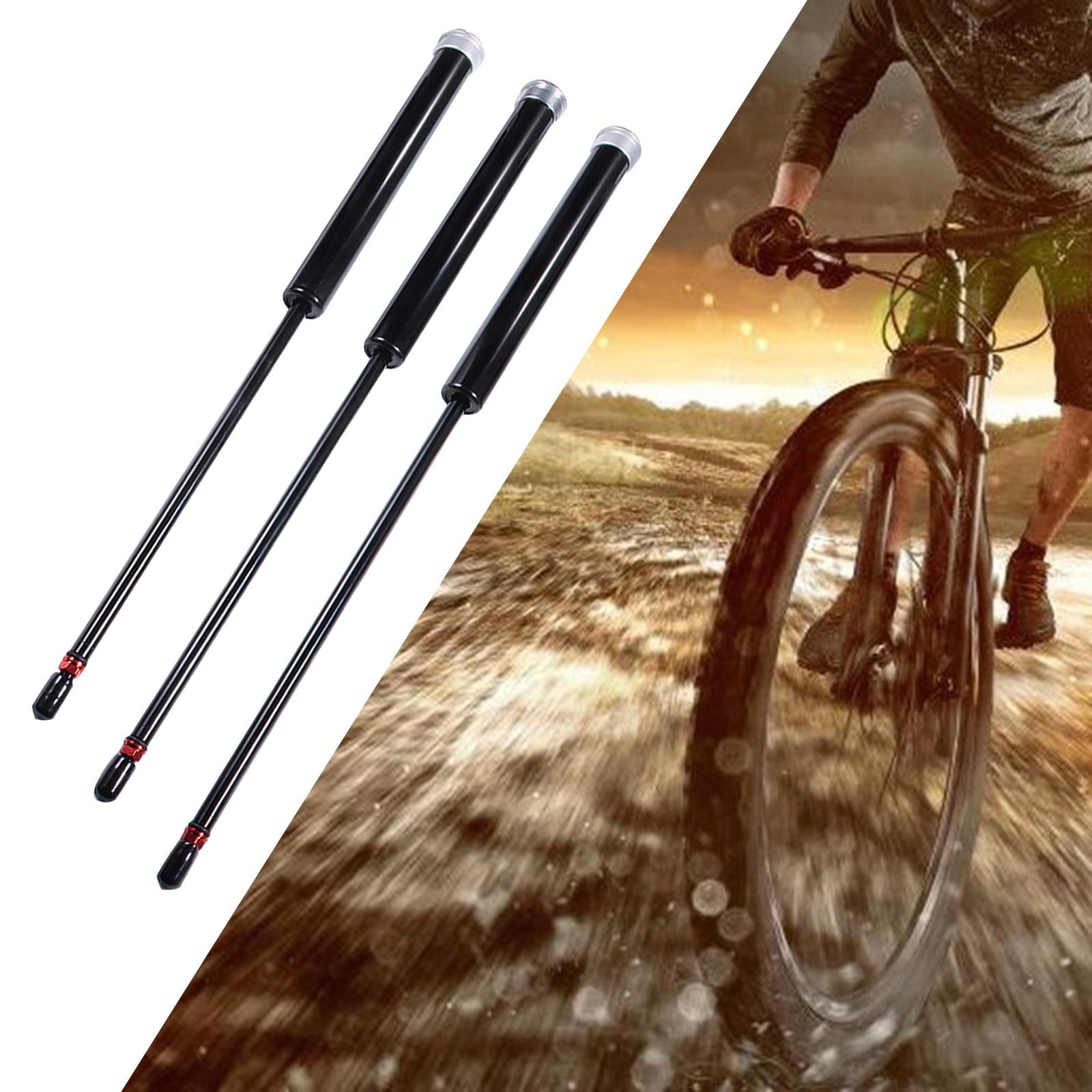 Varilla de amortiguación de aire para bicicleta, piezas de reparación de horquilla delantera de choque de aleación
