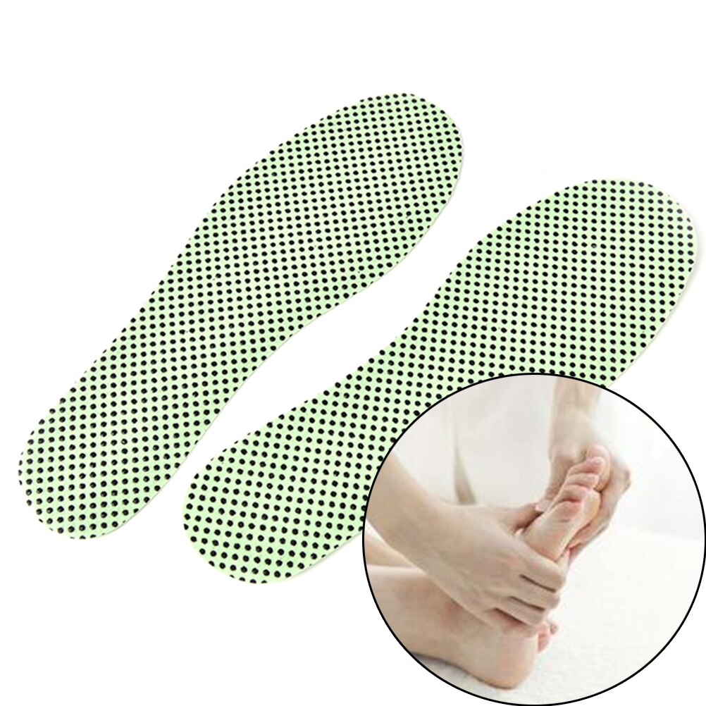 1 paar Selbst-heizung Einlegesohlen Warme Reflexzonenmassage Einlegesohlen Winter Für Schuhe Einlegesohlen Erhitzt Selbst-heizung Einlegesohlen Natürliche Turmalin