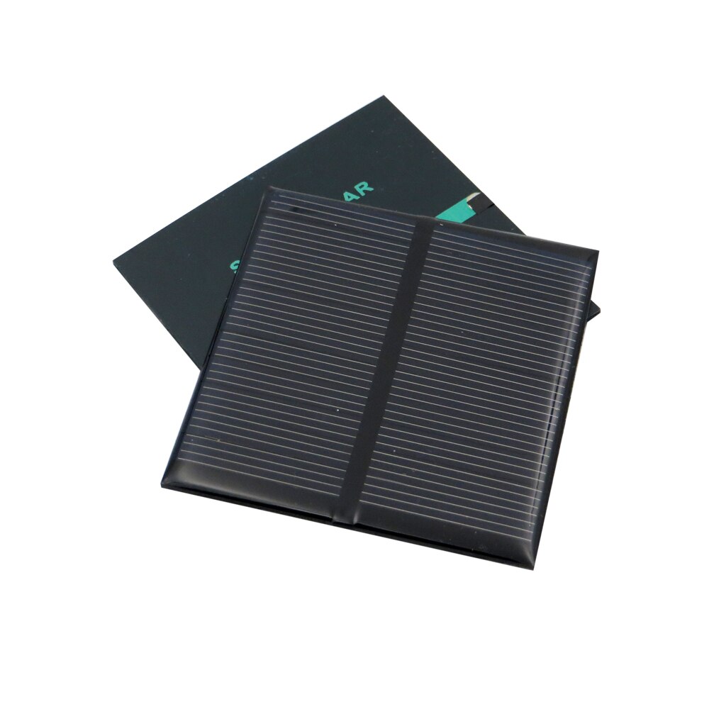 ZYNCUE 100 Stück Mini Solarzellen 0,5V - Polykristalline Solarzellen Für DIY Projekte