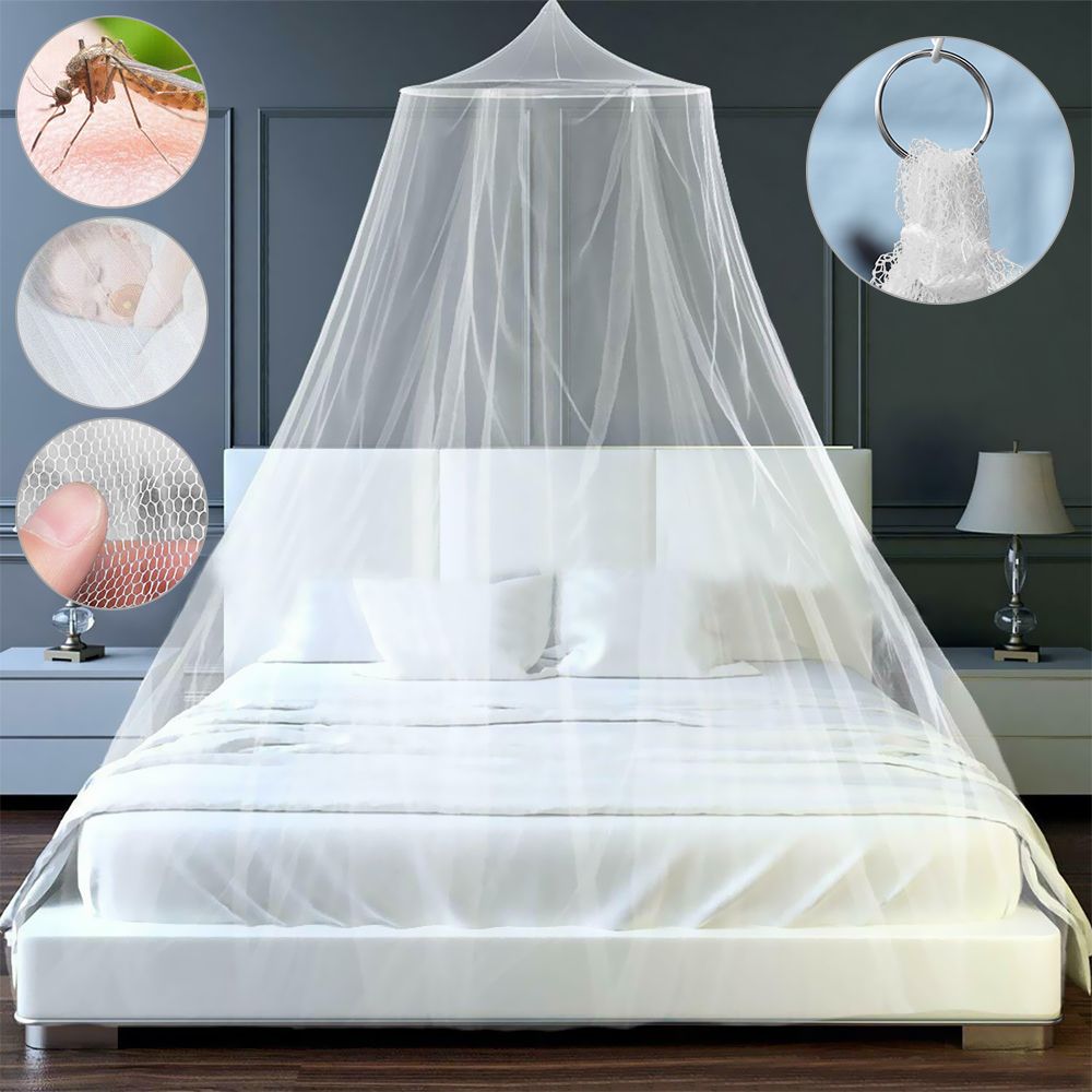 Prinses Klamboe Luifel Encryptie Koepel Vliegen Insect Mesh Repellent Bescherming Enkele Ingang Bed Decoratie Home Decor