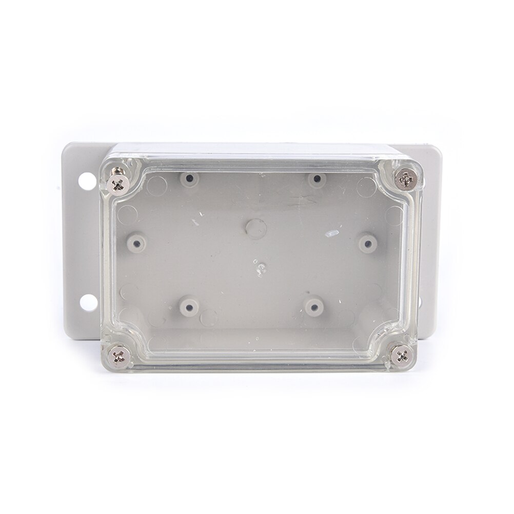 1Pc 100*68*50 Small Electronics Enclosure Clear Plastic Enclosure Waterproof Junction Box Switch Box DIY PLC Project Box