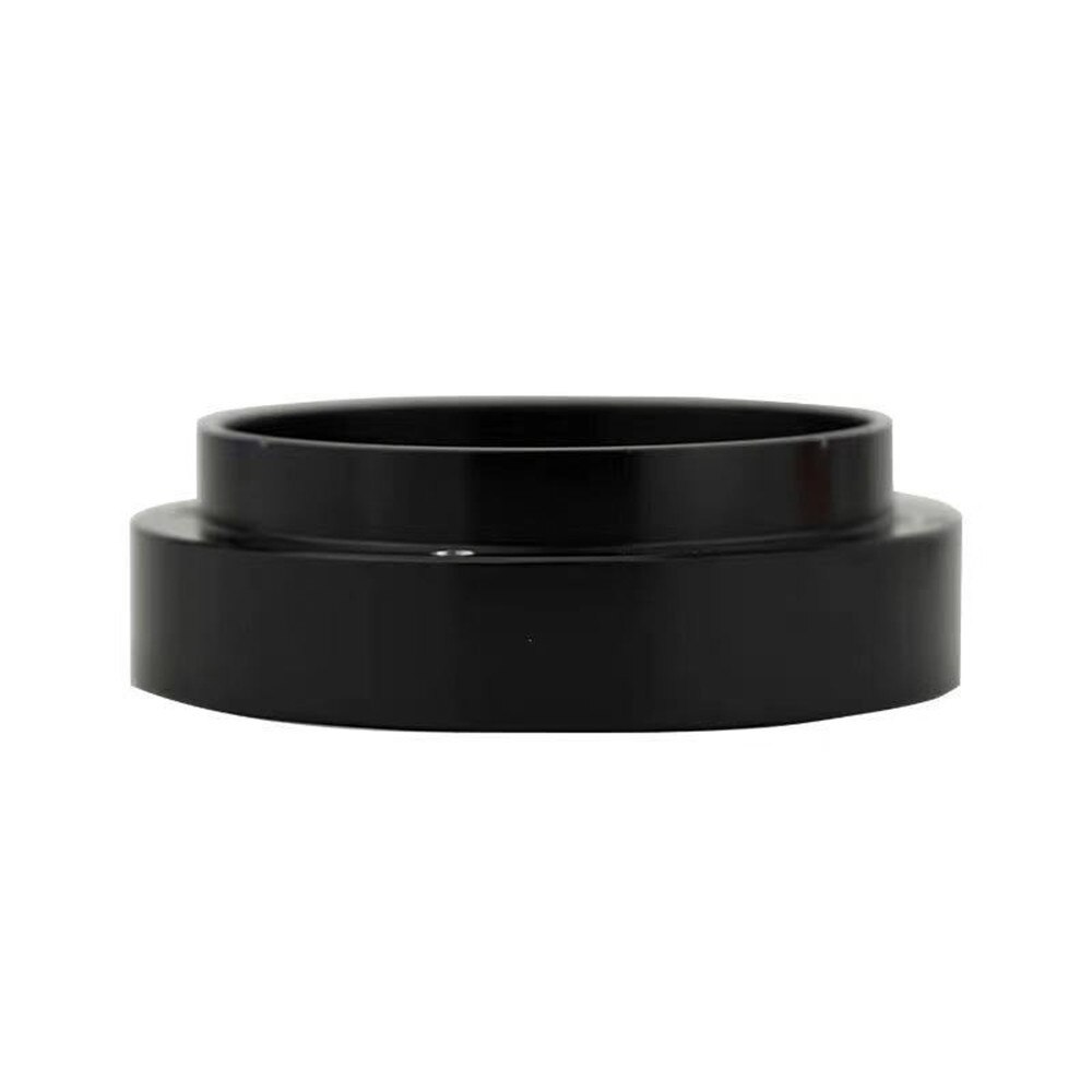 51/58mm kaffedoseringsringe i rustfrit stål bryggeskål kaffepulver espresso barista tragt portafilter kaffefilter tamper: 51mm sorte