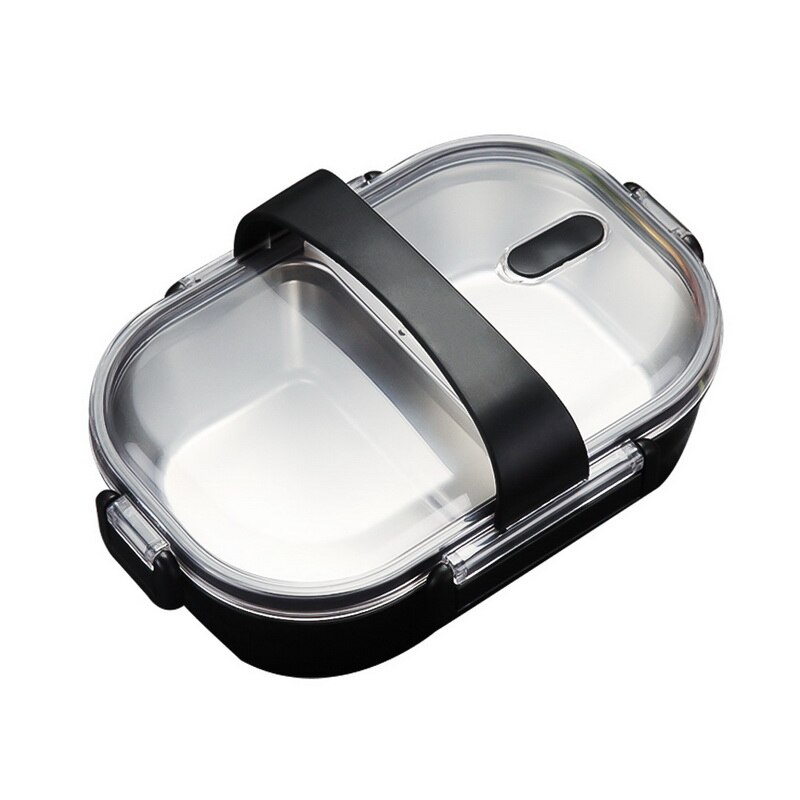 Food Container Portable Lunch Box Stainless Steel Bento Box Lunch Leakproof With Compartments For Kids School Kitchen Tableware: G203704A