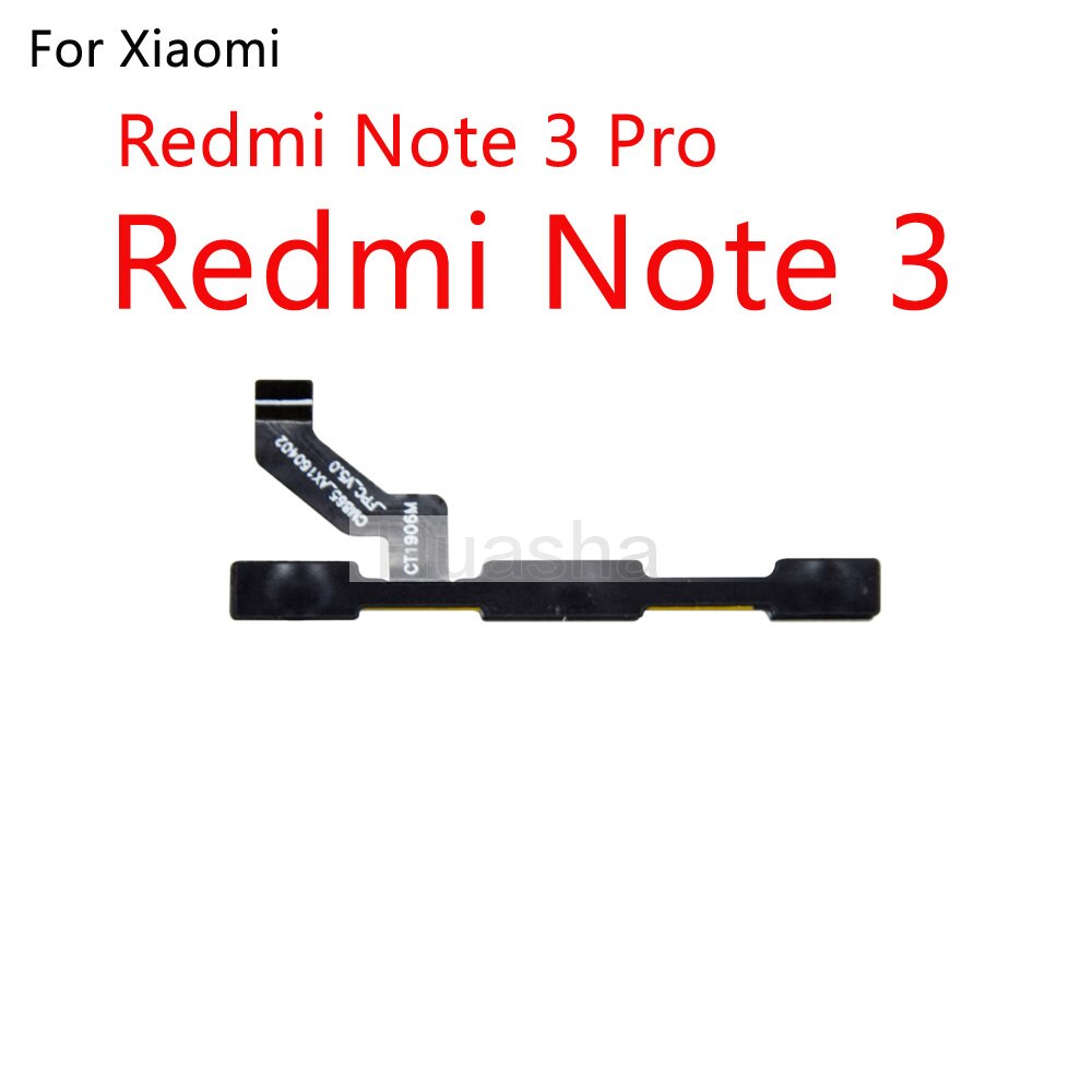 Power Volume Button Switch On Off Button Flex Cable For Xiaomi Redmi 3 3S 4A Note 2 3 4 5 Plus Pro 4X S2