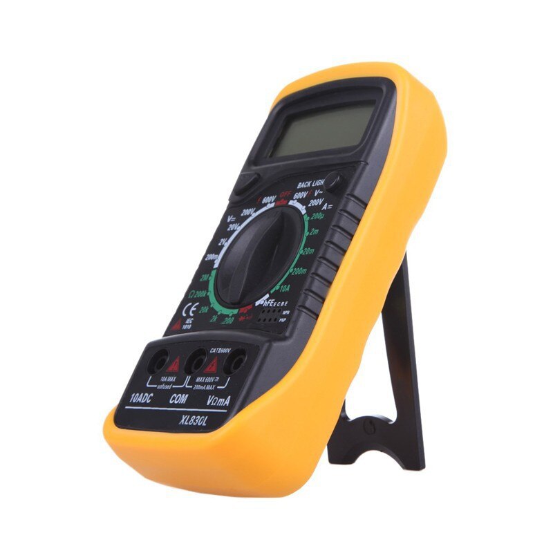 Flexsteel Backlight Digital LCD Multimeter Voltmeter Ammeter XL830L AC DC Ohmeter Meter Volt Tester Temperature Measurement