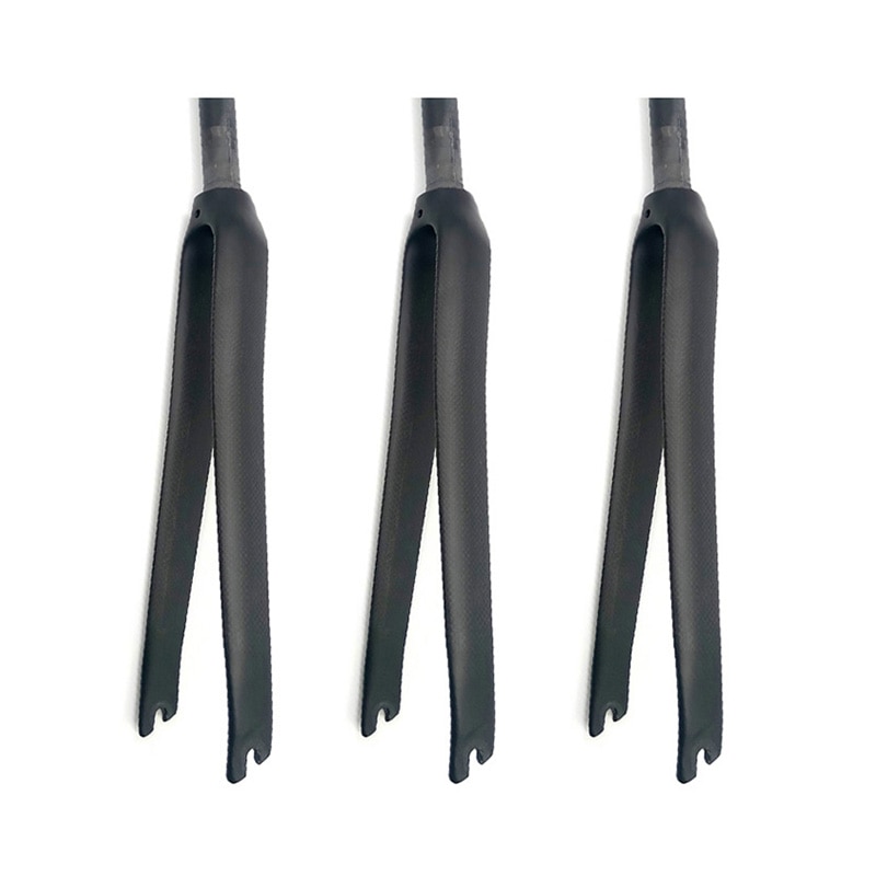 700C Road bicycle 1K full carbon fibre forks Fixed Gear bike carbon forks Track bike carbon front forks