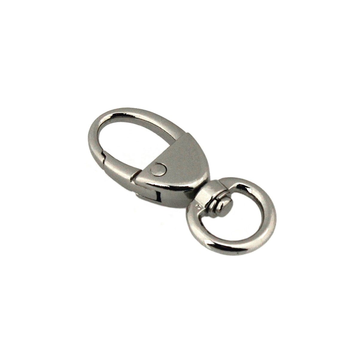 1Pcs Metal Stijl Swivel O-Ring Oog Karabijnhaak Trigger Sluitingen Clips Voor Diy Leather Craft Bag riem Riem Singels Sleutelhanger 12Mm: Antiek Messing
