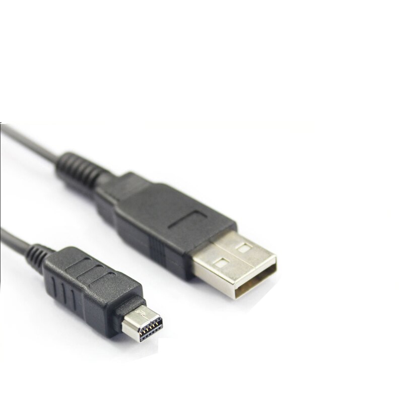 12pin Cable de carga de datos USB de Cable para Olympus Stylus Tough 3000 5010 6000 6010 6020, 7000, 7030, 7040, 8000