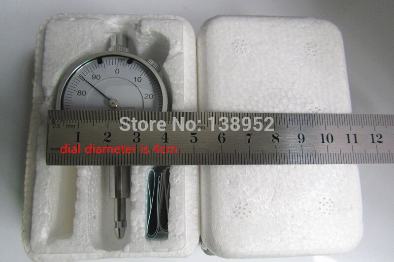 price 0-5mm small dial indicator dial gauge dial plate diameter 40mm