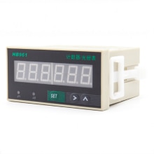 Digital LED counter grating encoder display meter