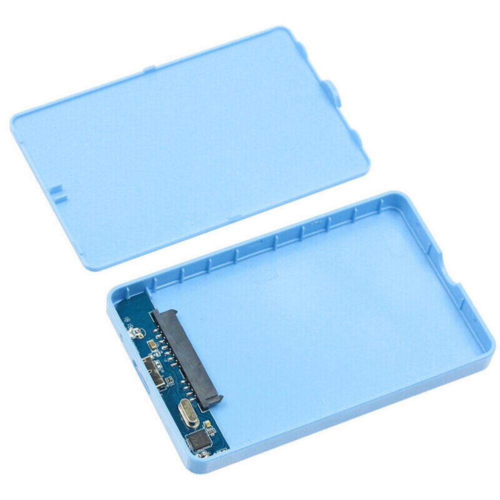 Usb 3.0 5Gbps 2.5Inch Draagbare Sata Externe Transmissie Sluiting Hdd Harde Behuizing Disk Case Box Externe Harde Schijf voor Pc