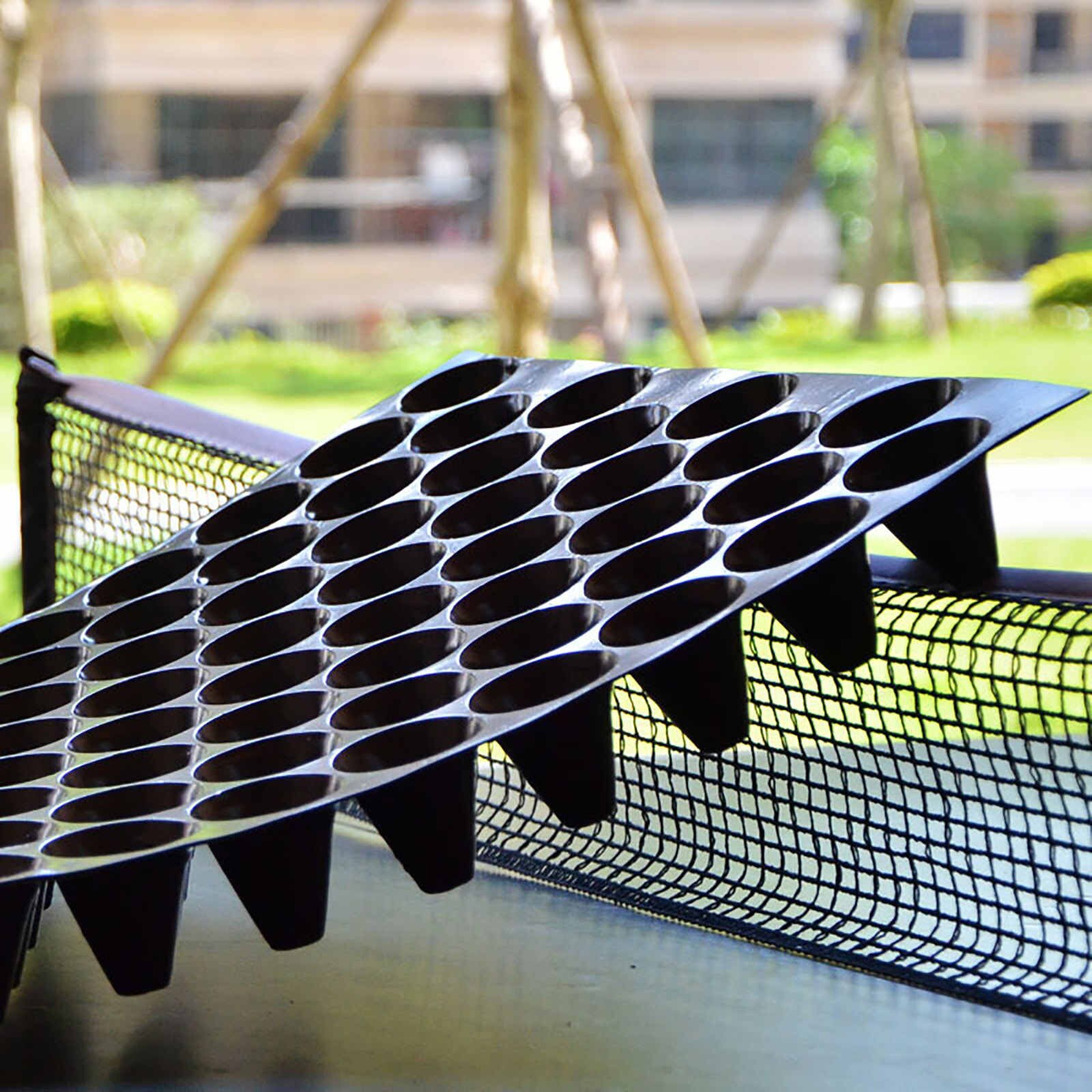 40# 32 Holes Plastic Cells Seedling Starter Tray Extra Strength Seed Germination Plant Flower Pots Nursery Grow Box Propagation