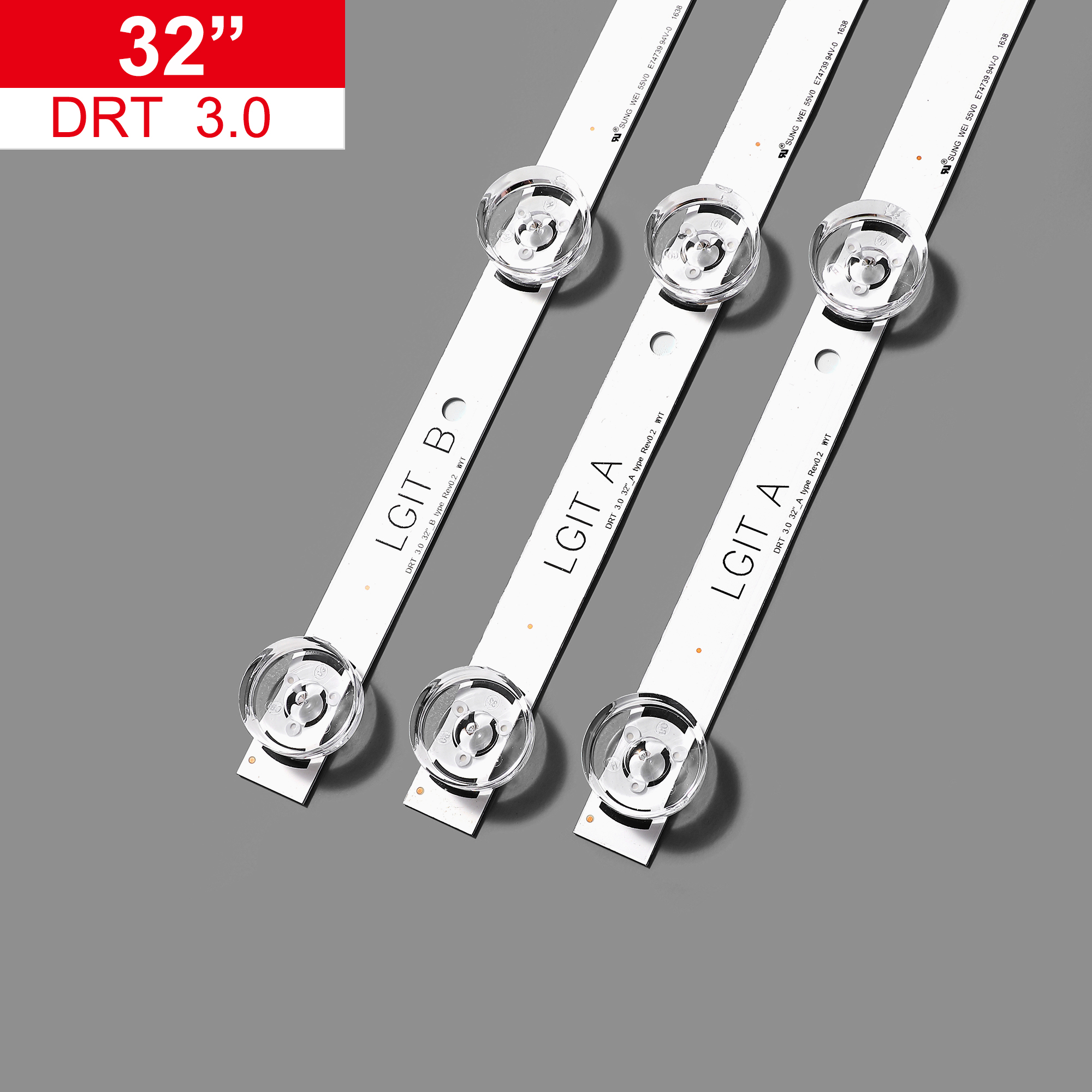 LED-hintergrundbeleuchtung für LG 32 &quot;TV 32LB572V 6916l-1974A 32LB580V 32LB650V 32LB652V 32LB653V 32LF550 innotek DRT 3,0 32 zoll