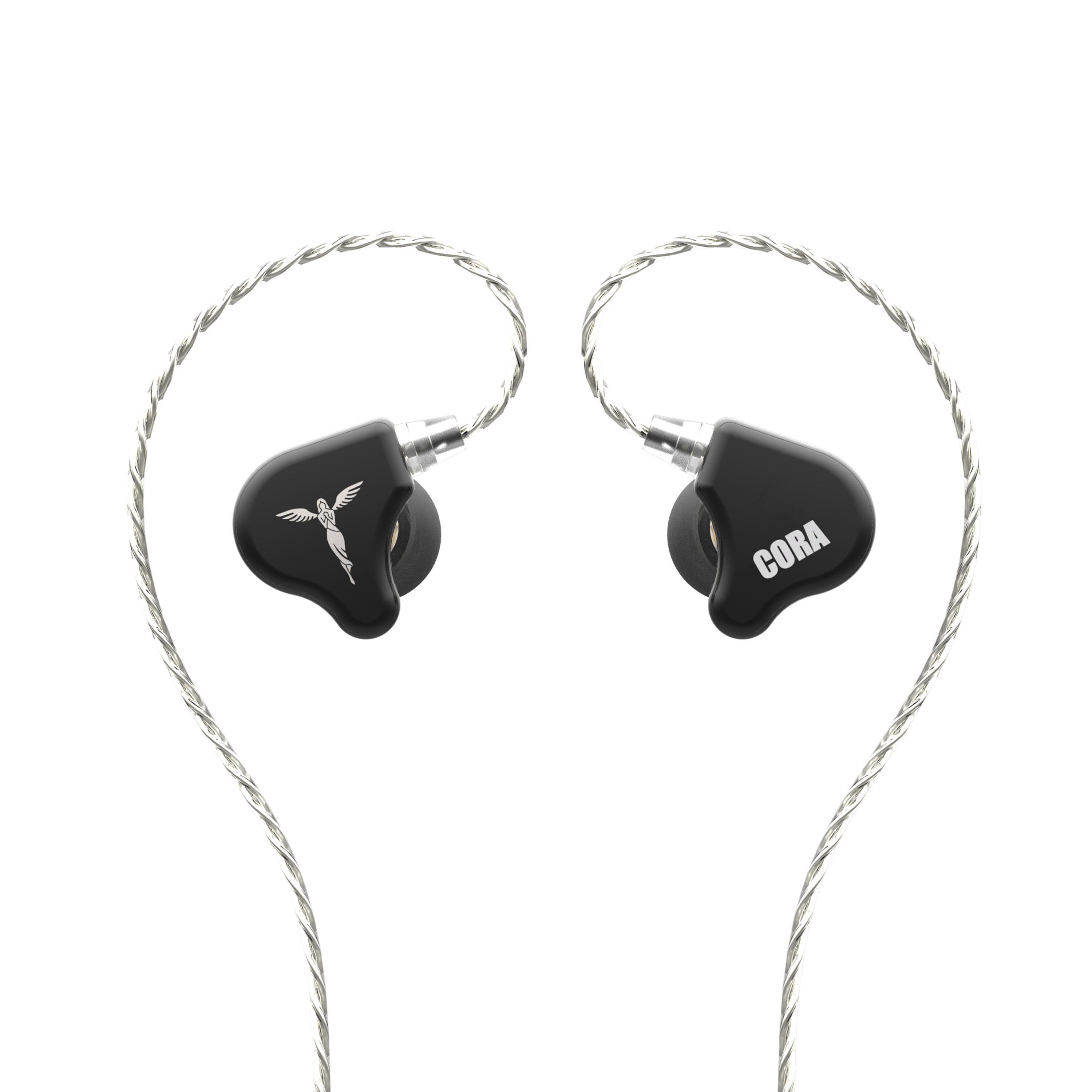 TANCHJIM Cora dynamique ecouteurs Macaron simple 3.5mm HiFi musique In-Ear écouteurs: Black
