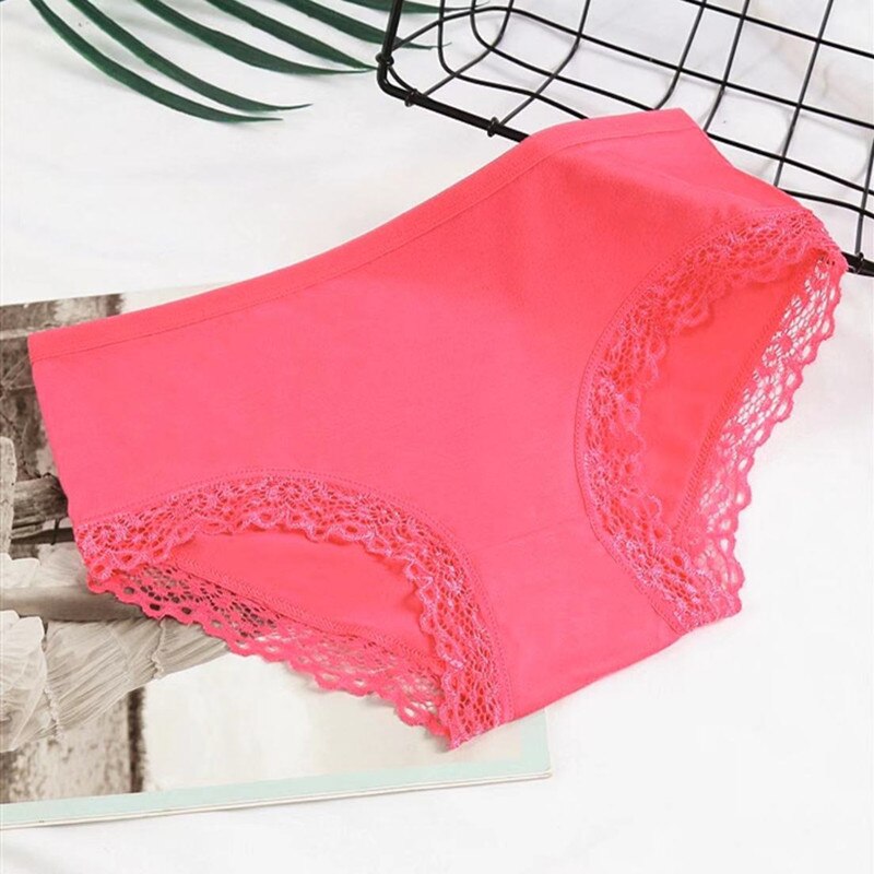 5 pz/lotto intimo bambino bambini ragazza pizzo mutandine corte biancheria intima per bambini per ragazza slip mutande di cotone morbido 9-20T