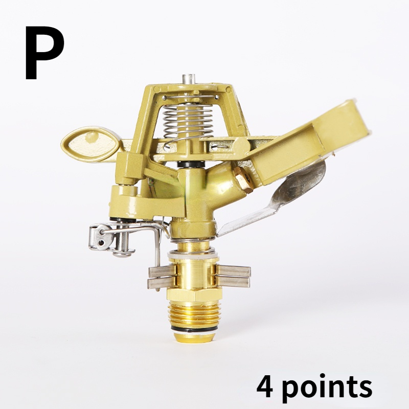 4 points 6 points plastic lawn sprinkler rocker 360-degree rotating sprinkler lawn sprinkler heads: P