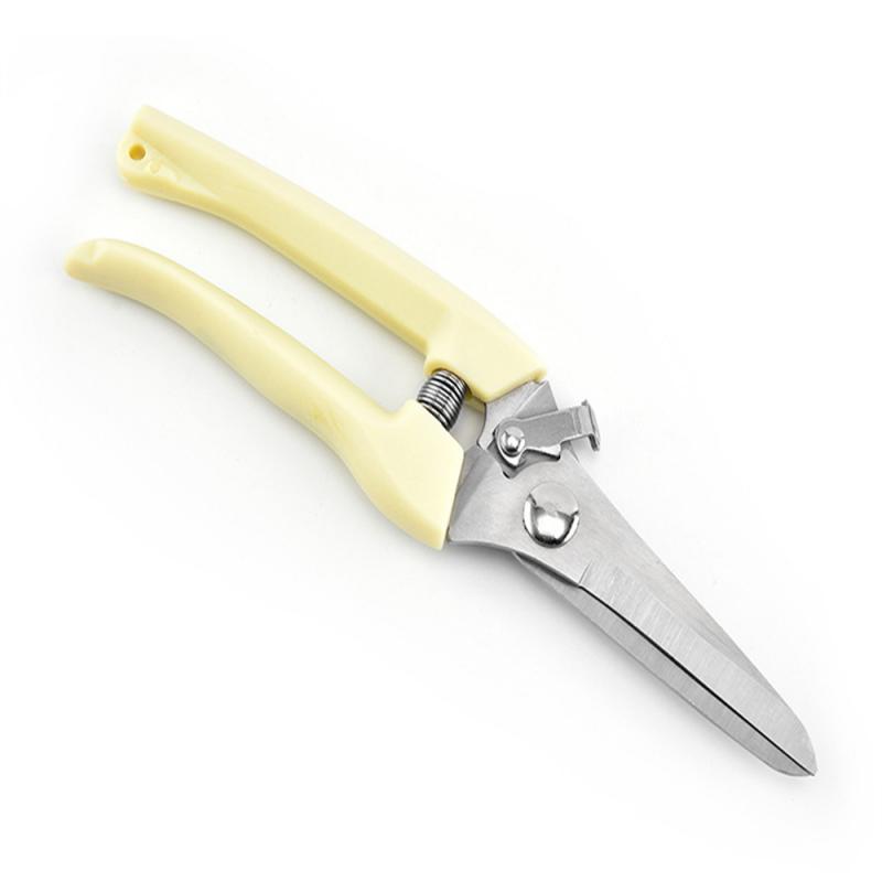 Stainless Steel Garden Pruning Shears Garden Scissors Hand Tools Fruit Cutting Gardening Tools Outdoor Gardening Landscape Tools: Gold