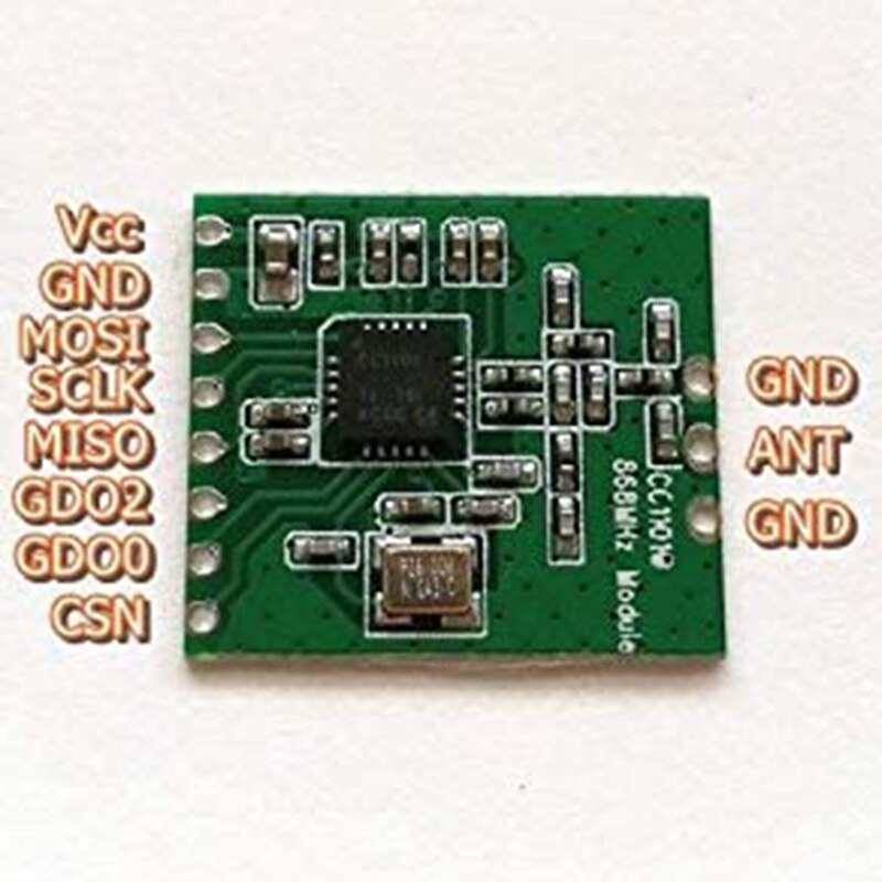 CC1101 868Mhz Wireless Module Long Distance Transmission With Antenna Pack Of 5