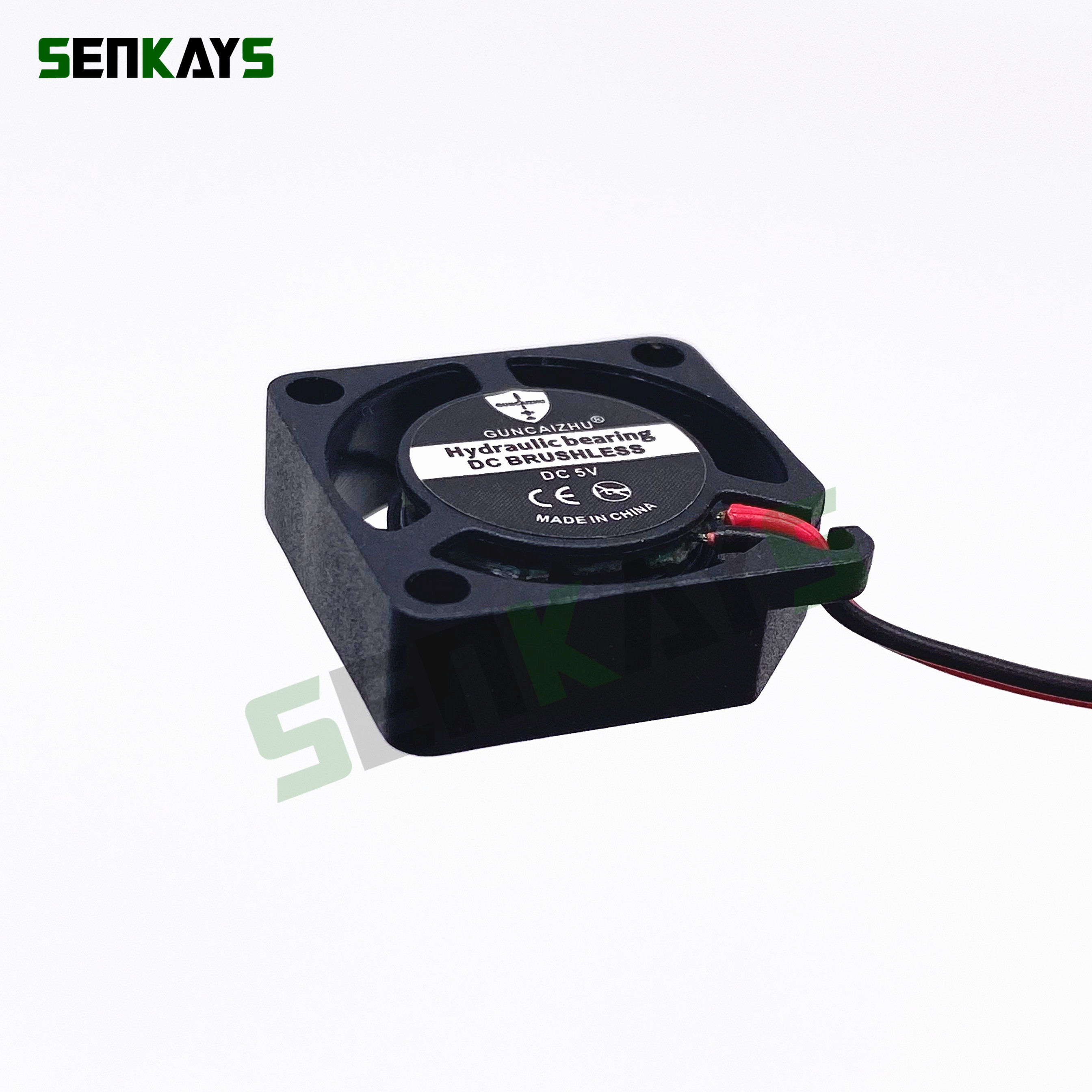 Ventilador ultradelgado para ordenador portátil, dispositivo de refrigeración de 2 cables, 5V, 12V, 2CM, 20MM, 20x20x6MM, 2006 RPM, novedad de 10000