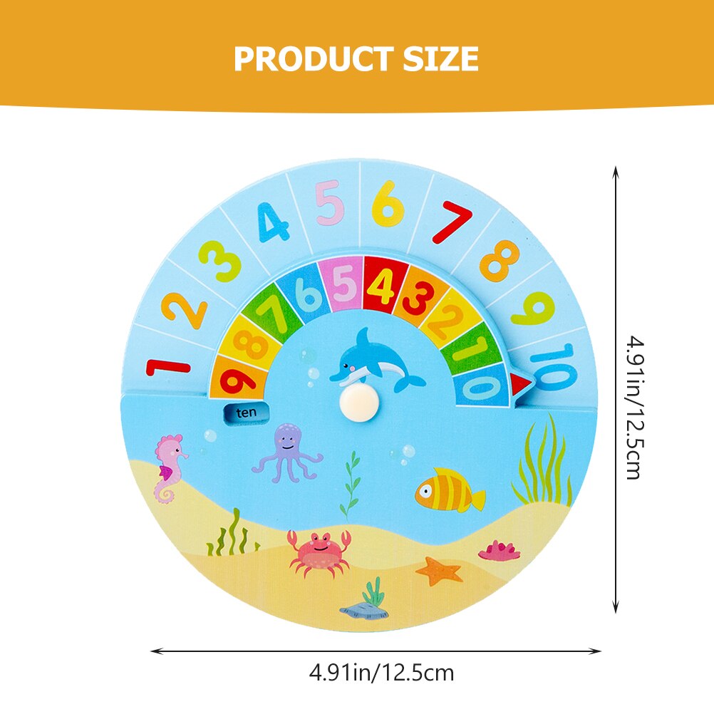 Kids Decomposition Ruler Wooden Addition Ruler Portable Subtraction Ruler