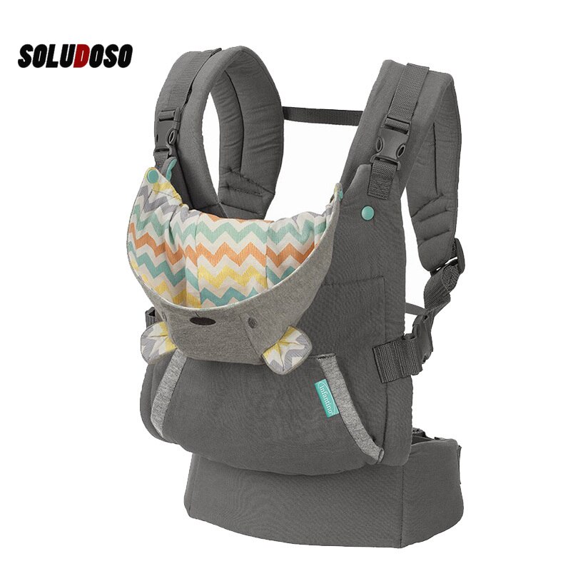 Baby skulderstrop bærbar børnestrop rygsæk tykkere skulder ergonomisk hættetrøje kænguru baby rem