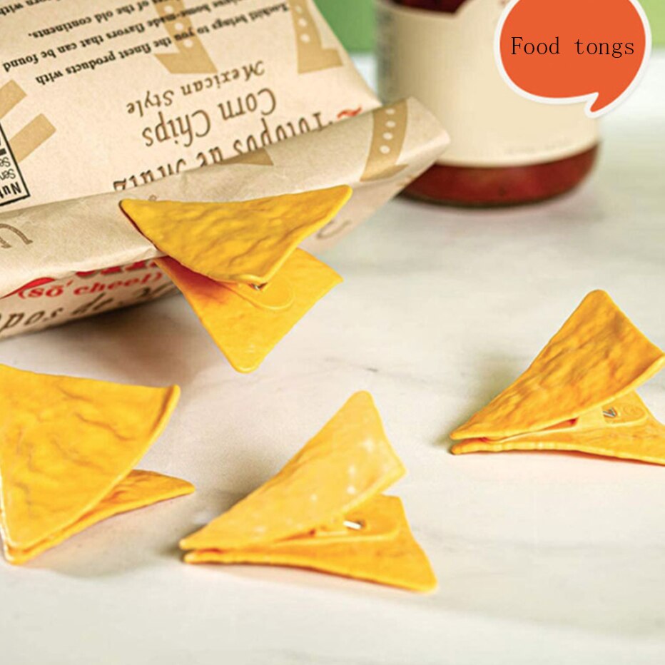 Potato Chips Clip Bag Clips Food Seal Clip Storage Snack Sealing Clip Food Packaging Sealer Plastic Clip