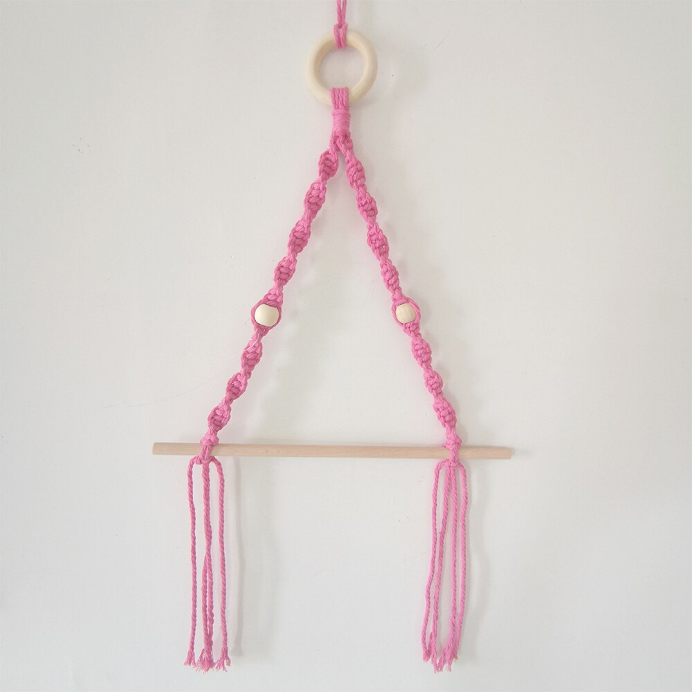 nordique toilette porte-rouleau de papier tapisserie macramé tenture murale salle décoration salle de bains distributeur de papier toilette: A4